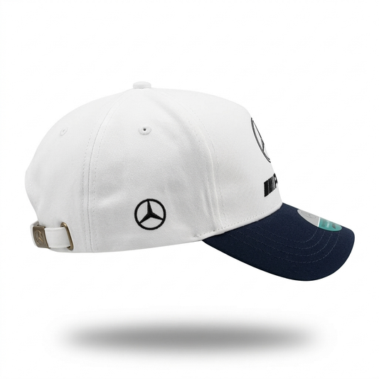 White Mercedes-AMG casquette