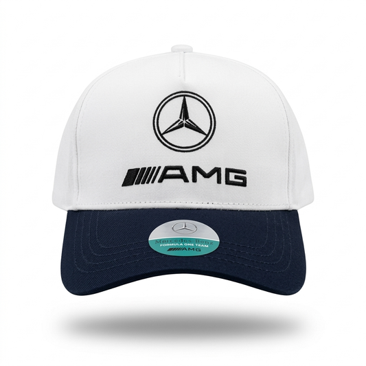 White Mercedes-AMG casquette