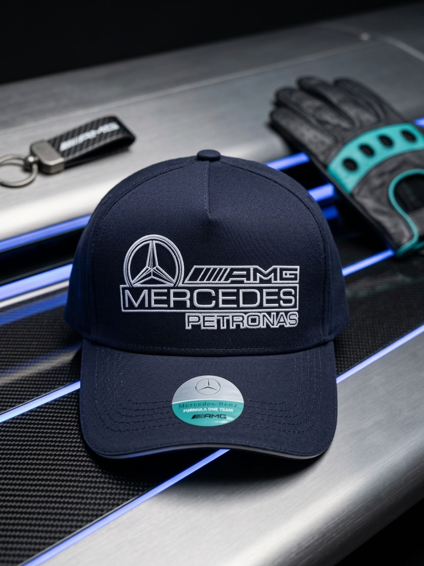 AMG-mercedes blue casquette