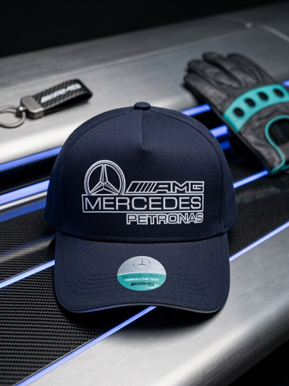 AMG-mercedes blue casquette